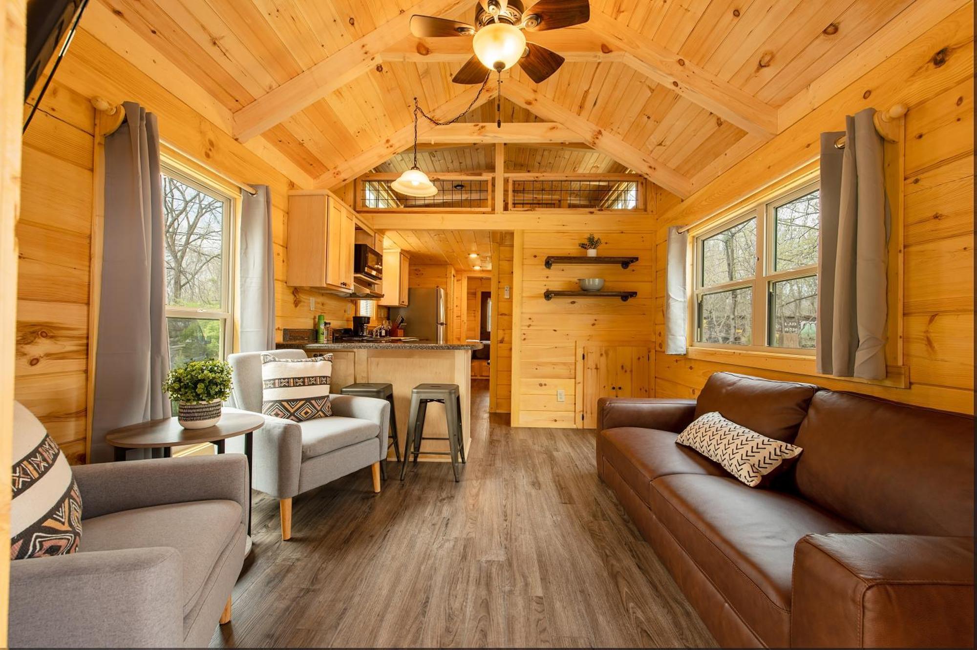 Meg Cabin Tiny Rustic Comfort On Lookout Mtn Chattanooga Exterior photo