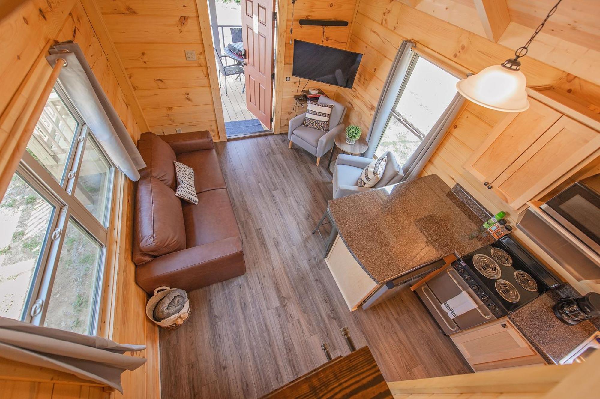 Meg Cabin Tiny Rustic Comfort On Lookout Mtn Chattanooga Exterior photo
